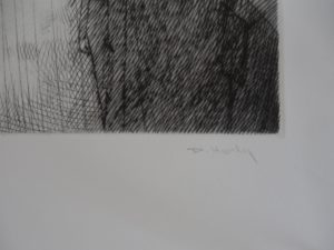 drypoint etching