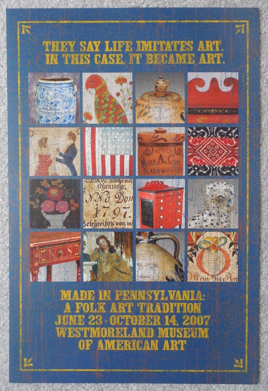 Museum show poster