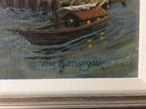 Tom Antonishak signature